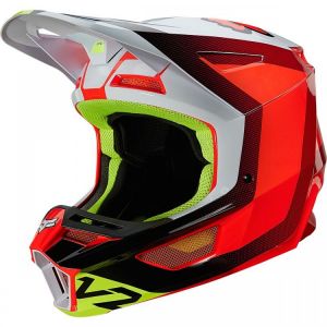 Fox V2 Voke Fluorescent Red