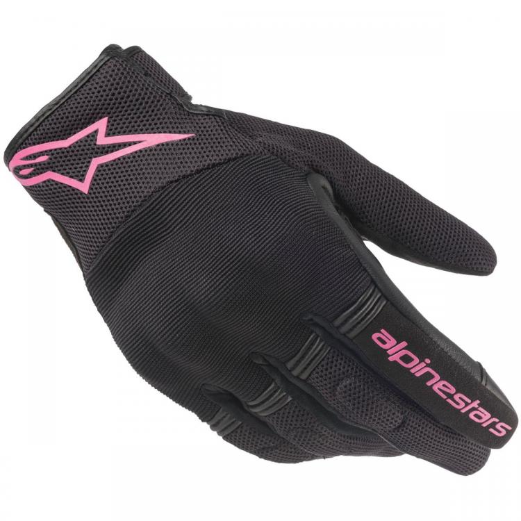 מוטו ישראל כפפות לאופנוע ALPINESTARS Stella Copper Lady Black / Fuchsia Gloves