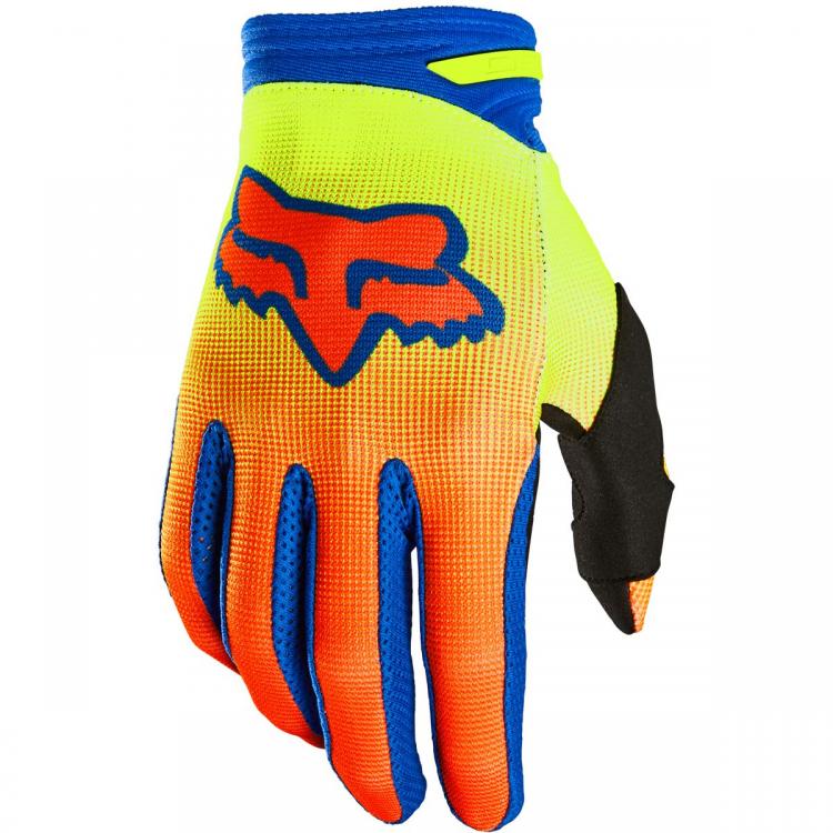 מוטו ישראל כפפות שטח לאופנוע Fox 180 Oktiv Fluorescent Yellow
