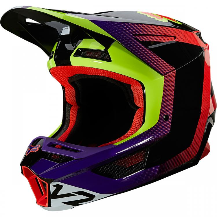 מוטו ישראל קסדות שטח Fox V2 Voke Dark Purple